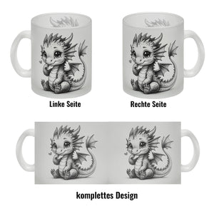Niedlicher Drache Kaffeebecher