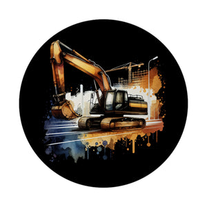 Bagger Magnet rund