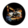 Bagger Magnet rund