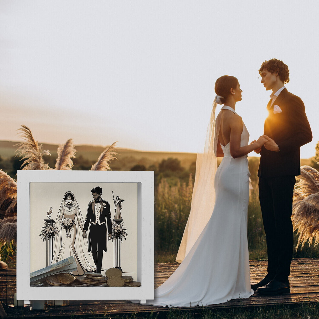 Hochzeitskasse Spardose