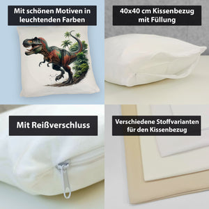 T-Rex Dinosaurier Kissen