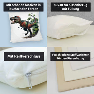 T-Rex Dinosaurier Kissen