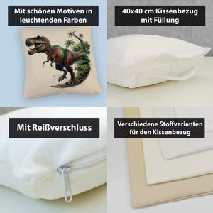 T-Rex Dinosaurier Kissen