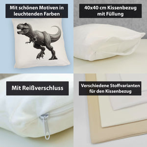 T-Rex Dinosaurier Kissen