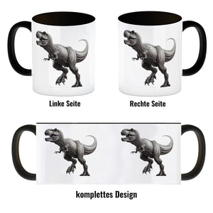 T-Rex Dinosaurier Kaffeebecher