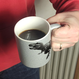 T-Rex Dinosaurier Kaffeebecher
