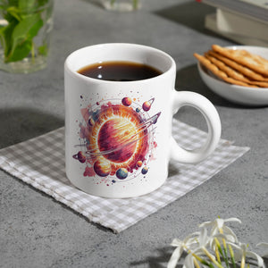 Sonnensystem Planeten Kaffeebecher