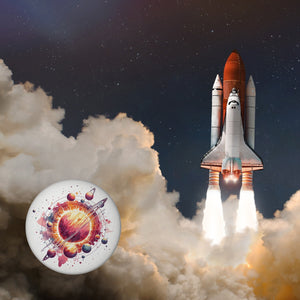 Sonnensystem Planeten Magnet rund