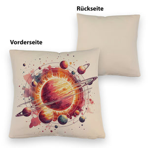 Sonnensystem Planeten Kissen