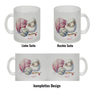 Schaf Wollknäuel Kaffeebecher