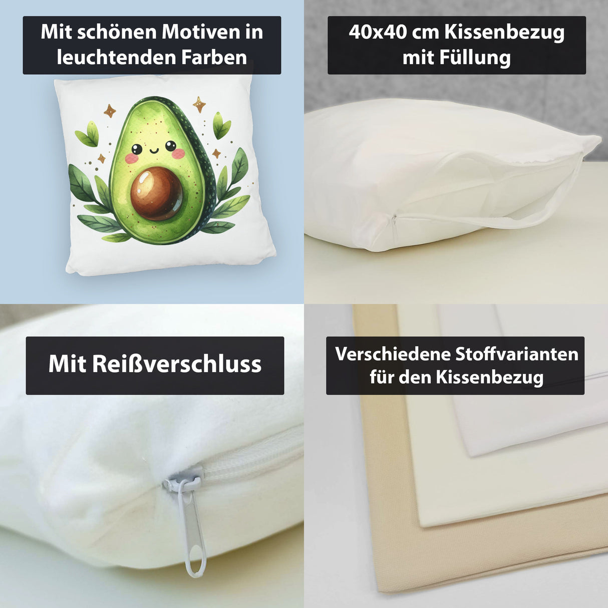 Avocado Kissen