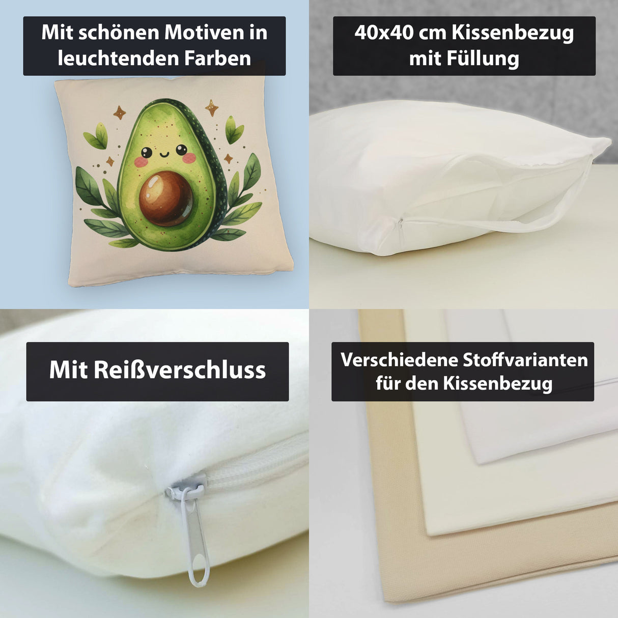 Avocado Kissen