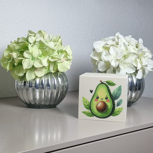 Lächelnde Avocado Spardose