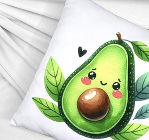 Lächelnde Avocado Kissen