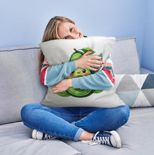 Lächelnde Avocado Kissen
