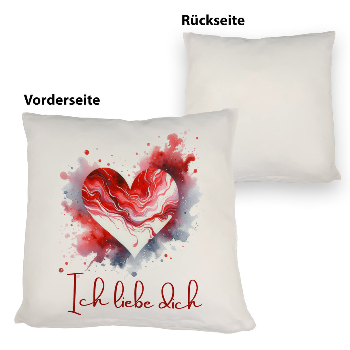Ich liebe dich Kissen
