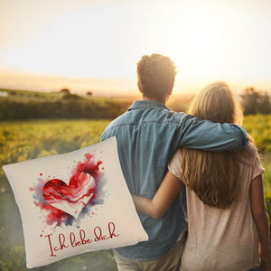Ich liebe dich Kissen