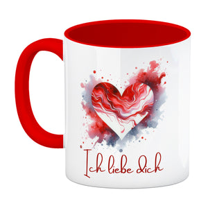 Ich liebe dich Kaffeebecher