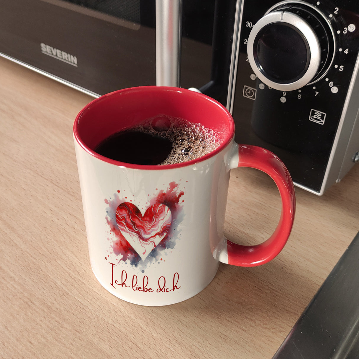 Ich liebe dich Kaffeebecher