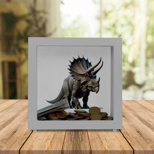 Triceratops Spardose