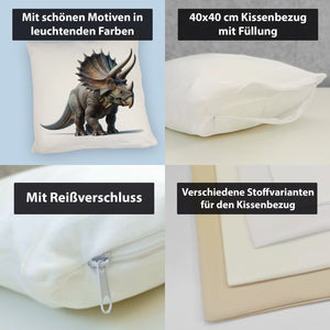 Triceratops Kissen