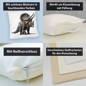 Triceratops Kissen