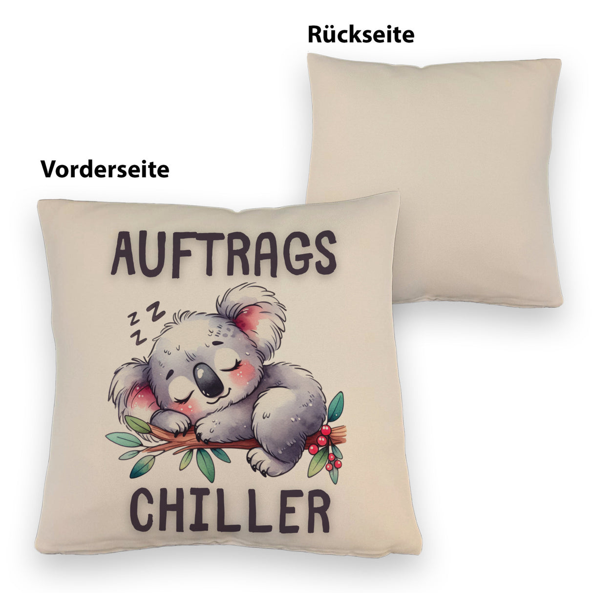 Koala Auftragschiller Kissen