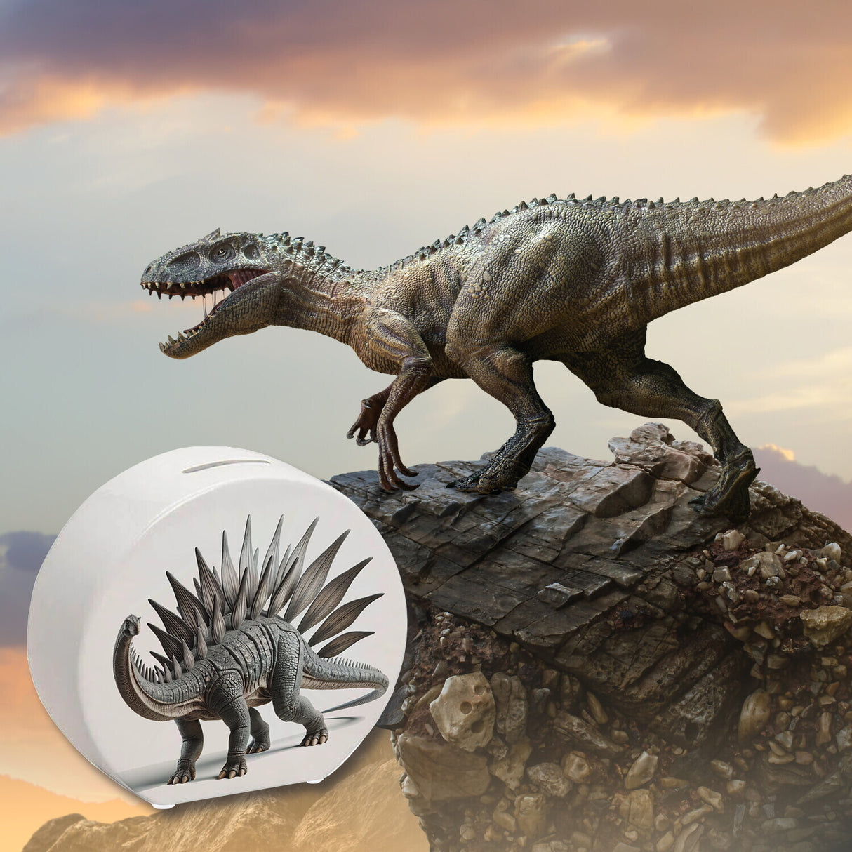 Stegosaurus Spardose