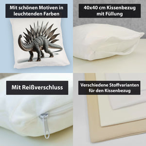 Stegosaurus Kissen