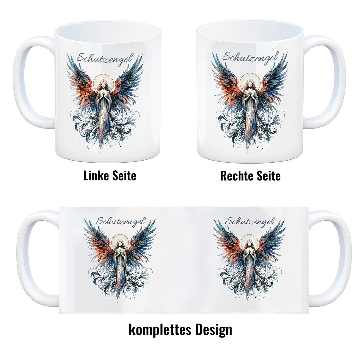 Schutzengel Kaffeebecher