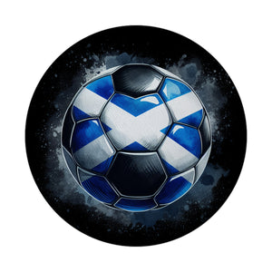 Fußball Schottland Flagge Magnet rund