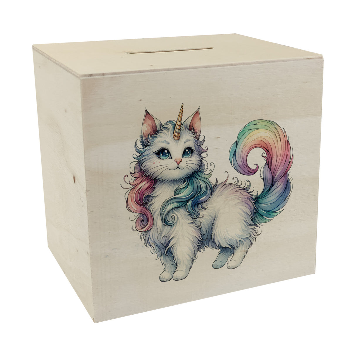 Einhorn-Katze Spardose