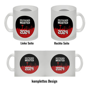 Leverkusen Kaffeebecher mit Spruch Deutscher Meister 2024