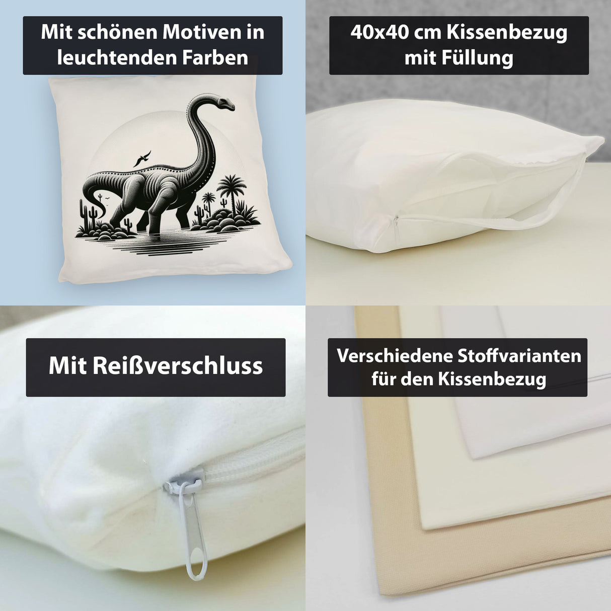 Brachiosaurus Kissen