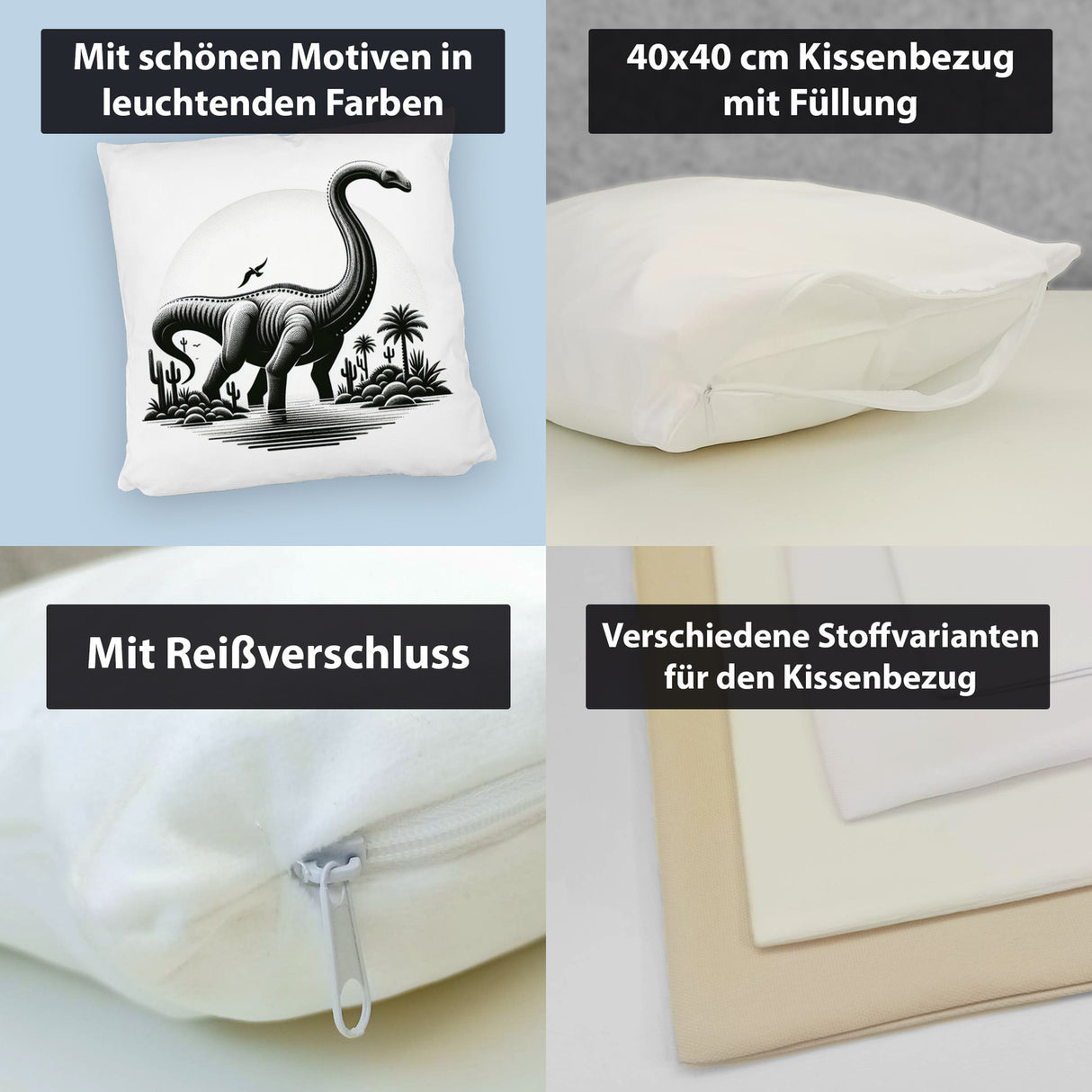 Brachiosaurus Kissen
