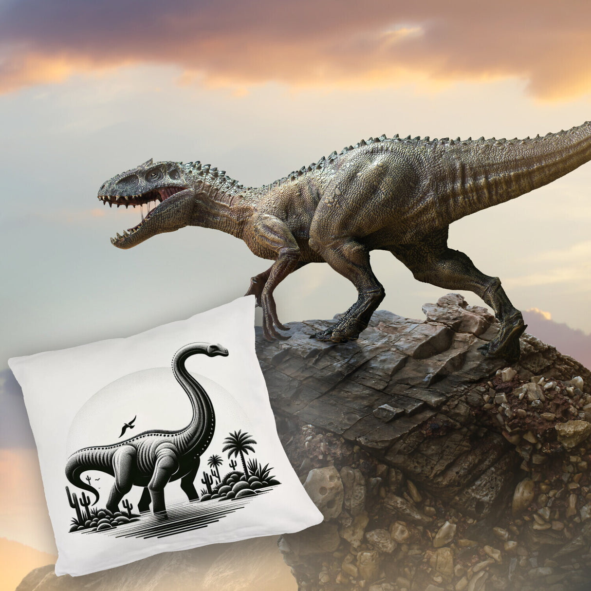 Brachiosaurus Kissen