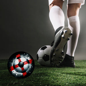 Fußball Englische Flagge Magnet rund