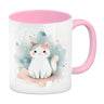 süße Katze Kaffeebecher