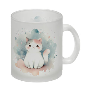 süße Katze Kaffeebecher