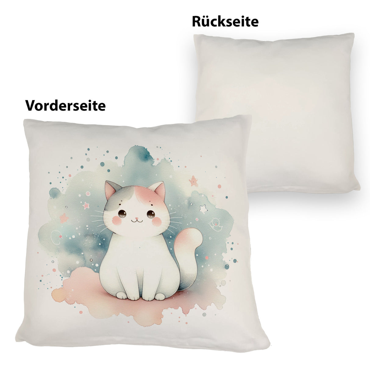 süße Katze Kissen