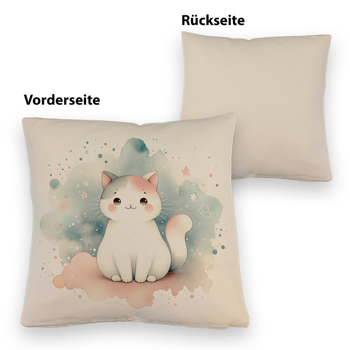süße Katze Kissen