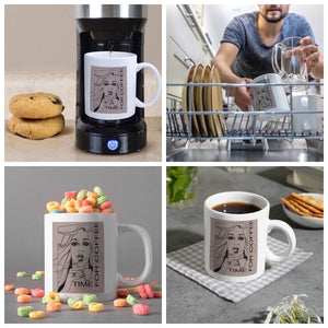 time for coffee Kaffeebecher mit Spruch