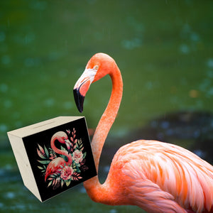 Rosa Flamingo Spardose