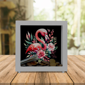 Rosa Flamingo Spardose