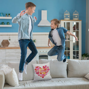Herzen Kissen mit Spruch Beste Mama