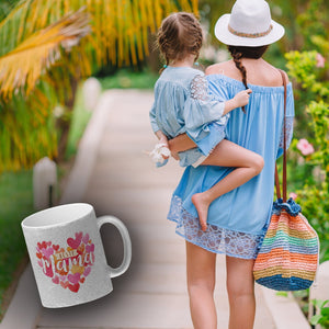 Herzen Kaffeebecher mit Spruch Beste Mama