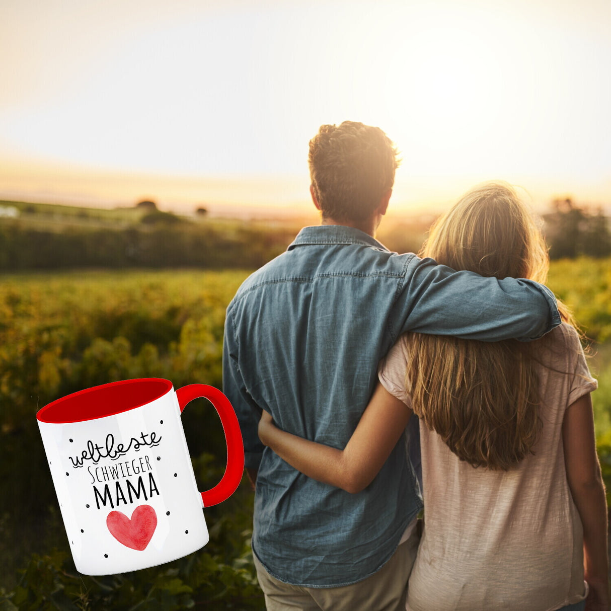 Schwiegermutter Kaffeebecher mit Spruch Weltbeste Schwiegermama