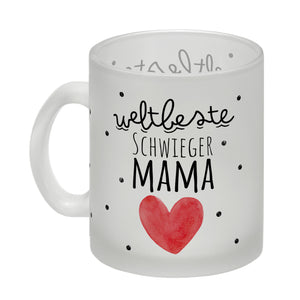 Schwiegermutter Kaffeebecher mit Spruch Weltbeste Schwiegermama