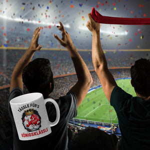 Stuttgart Europa Kaffeebecher mit Spruch Tässle fürs Königsklässle