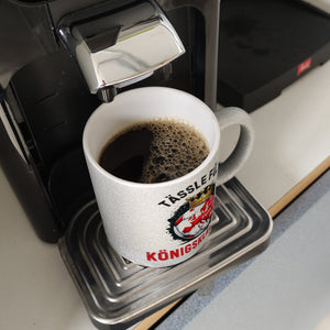 Stuttgart Europa Kaffeebecher mit Spruch Tässle fürs Königsklässle